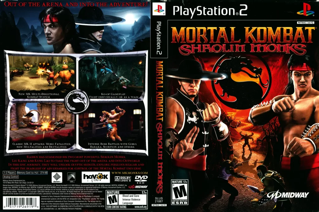 Mortal Kombat Shaolin Monks