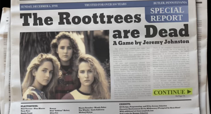 The Roottrees Are Dead Jadi Game Wajib Coba Tahun Ini