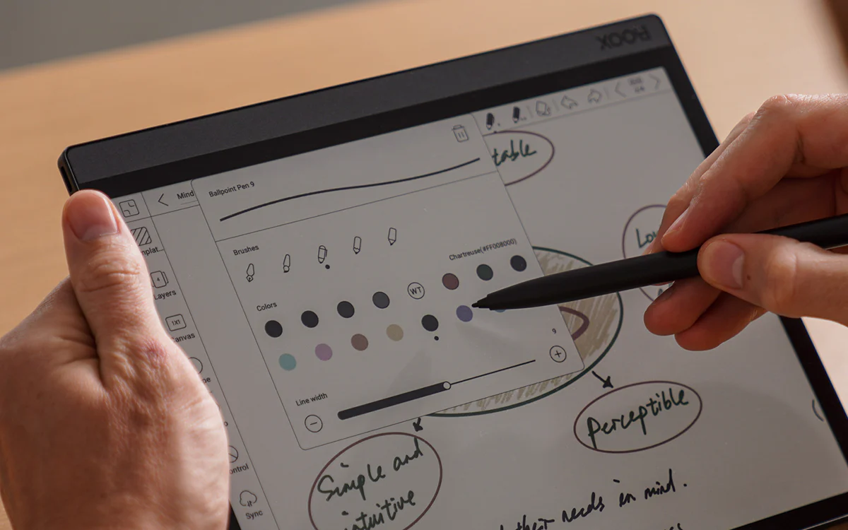 E-ink tablet