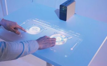 Touch projector