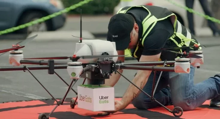 Drone Pengantar dan Dampaknya pada Industri Logistik Modern