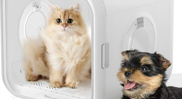 Pengering Bulu Kucing Otomatis
