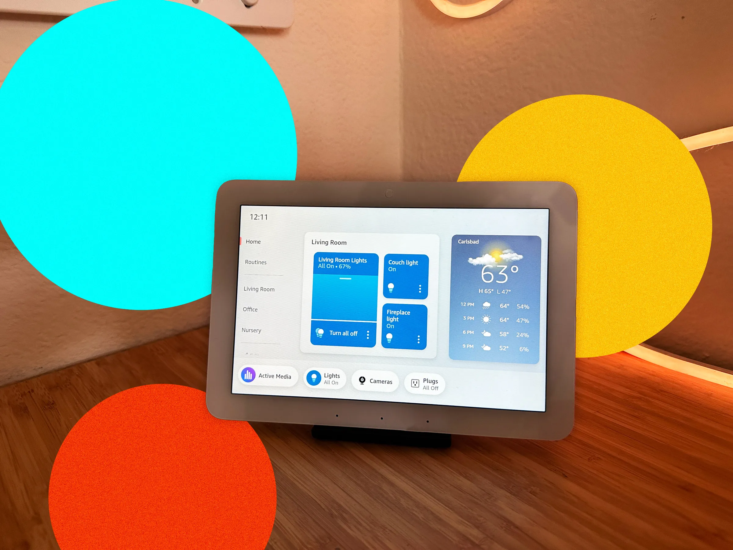 Amazon Echo Hub Panel