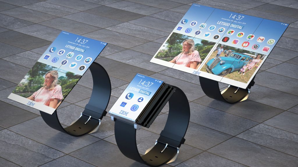 Foldable Smartwatch Phone