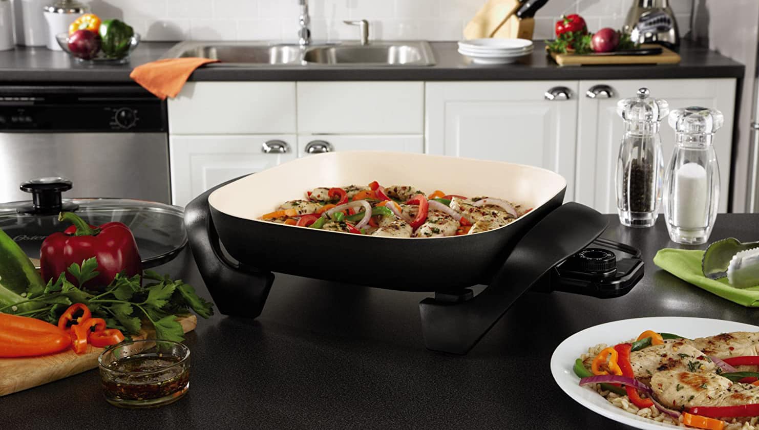 Electric skillet