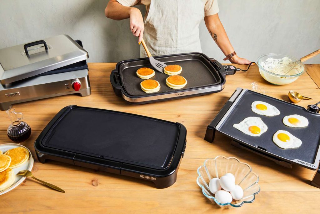 Electric griddle