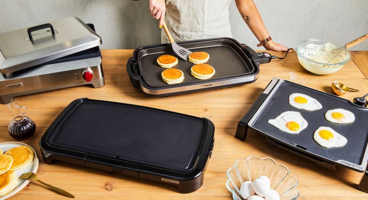 Electric griddle